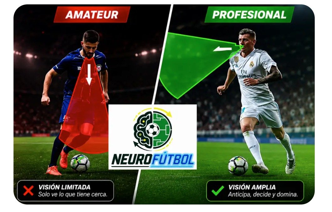 Comparación entre visión amateur y profesional