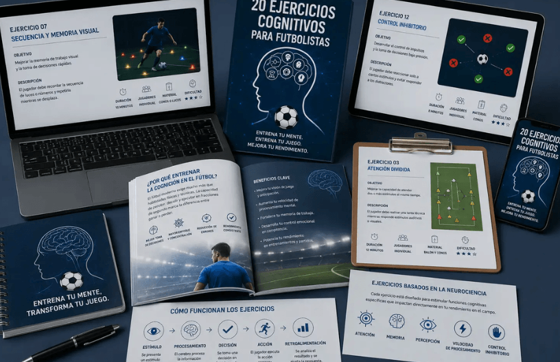 20 Ejercicios Cognitivos para Futbolistas
